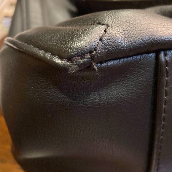 475/Simply Vera Vera Wang Black Bedford Satchel Bag - Picture 8 of 8